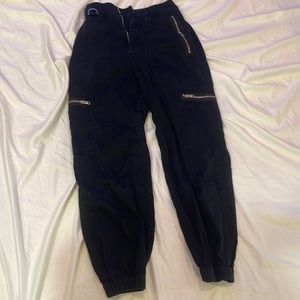 Black Cargo Pants